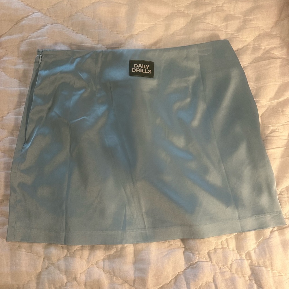 Light blue Daily Drills Skirt